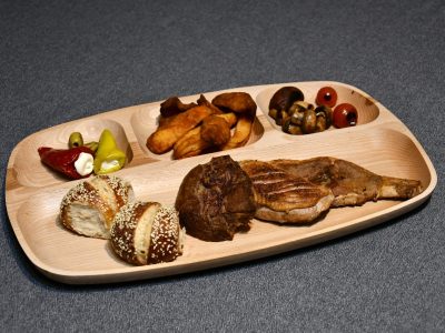 wood 4 compartment